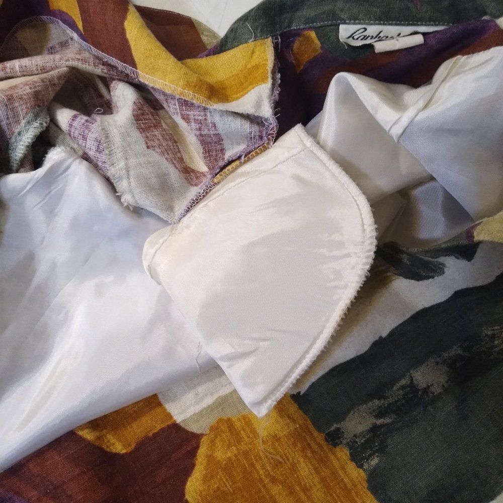 Vintage Raphael Lorenzo Abstract Pattern Blazer - image 5